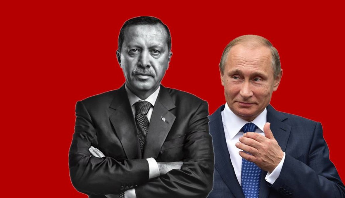 بالفيديو: أردوغان يشعر بالملل والاستياء على باب بوتين