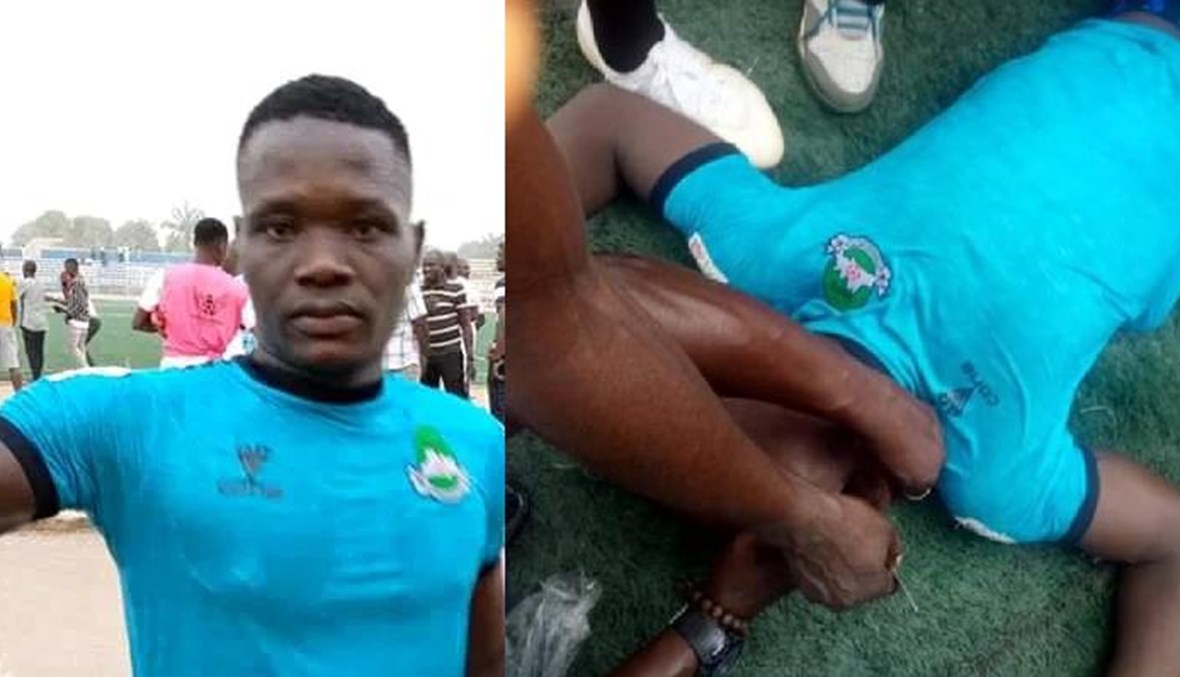 بالفيديو: لاعب كرة قدم يفارق الحياة على أرضية الملعب!