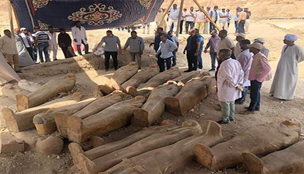 بالصور: اكتشاف أثري في مصر  عمره 3600 سنة