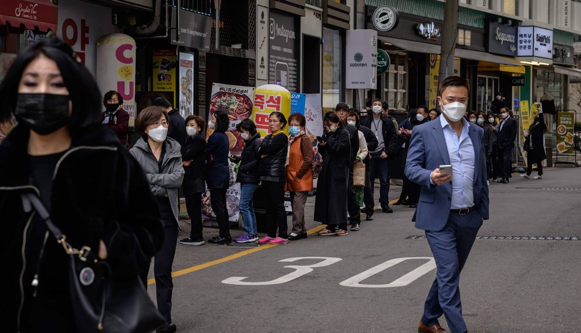 عدد الإصابات بكورونا المستجد في كوريا الجنوبية يتراجع لادنى مستوى في اسبوعين