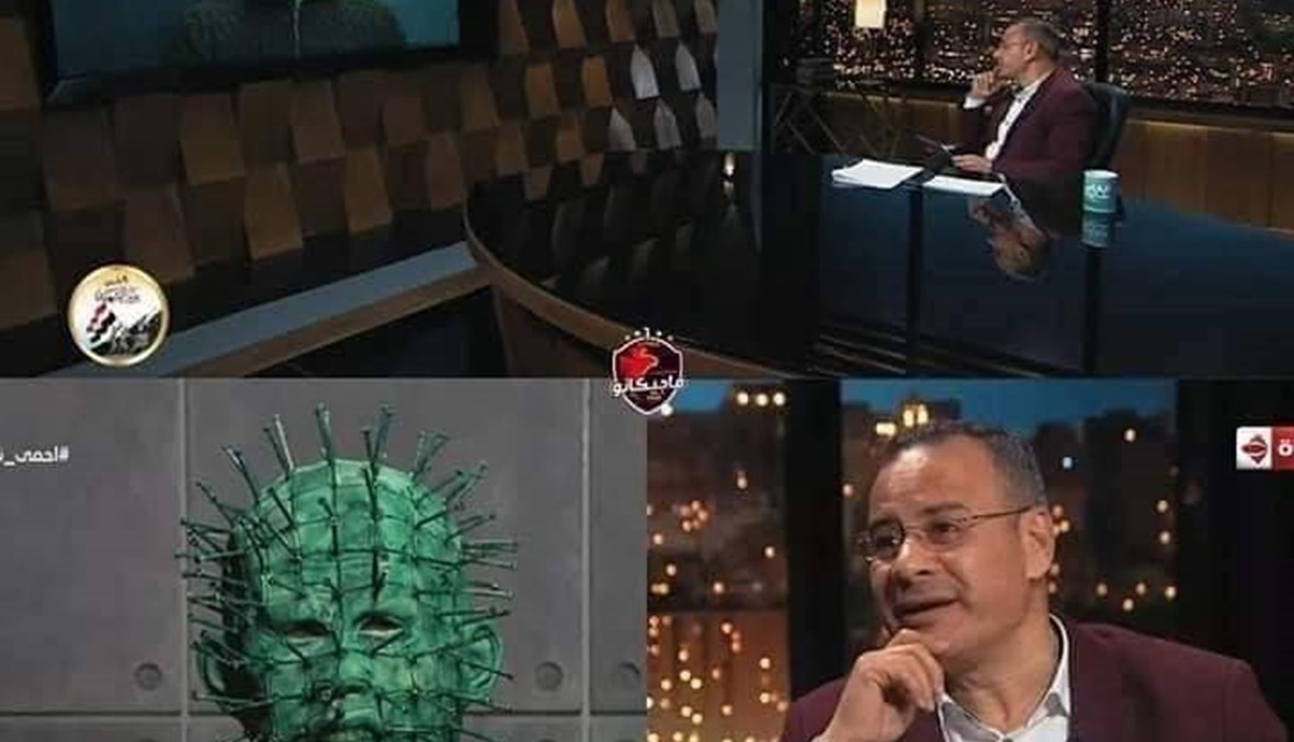 مذيع مصري يستضيف فيروس كورونا عبر الأقمار الصناعية!