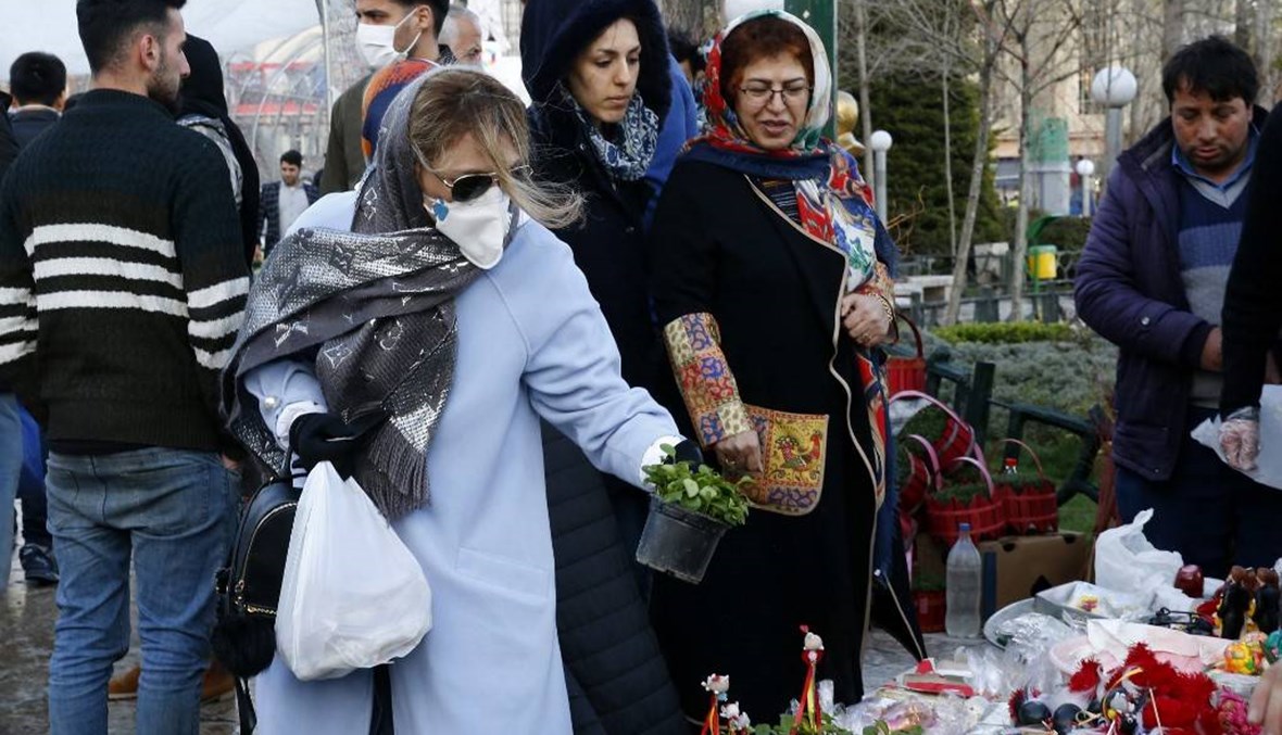 إيران تعلن 123 وفاة جديدة بكورونا وحصيلة الوفيات ترتفع إلى 1556