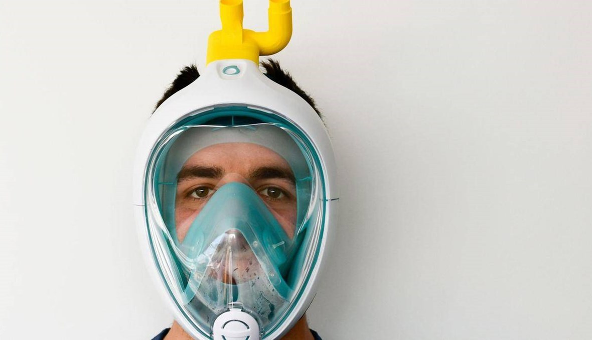 مبادرة إنسانيّة جديدة... أطباء إيطاليون يحوّلون أقنعة الغوص إلى أجهزة تنفس اصطناعي