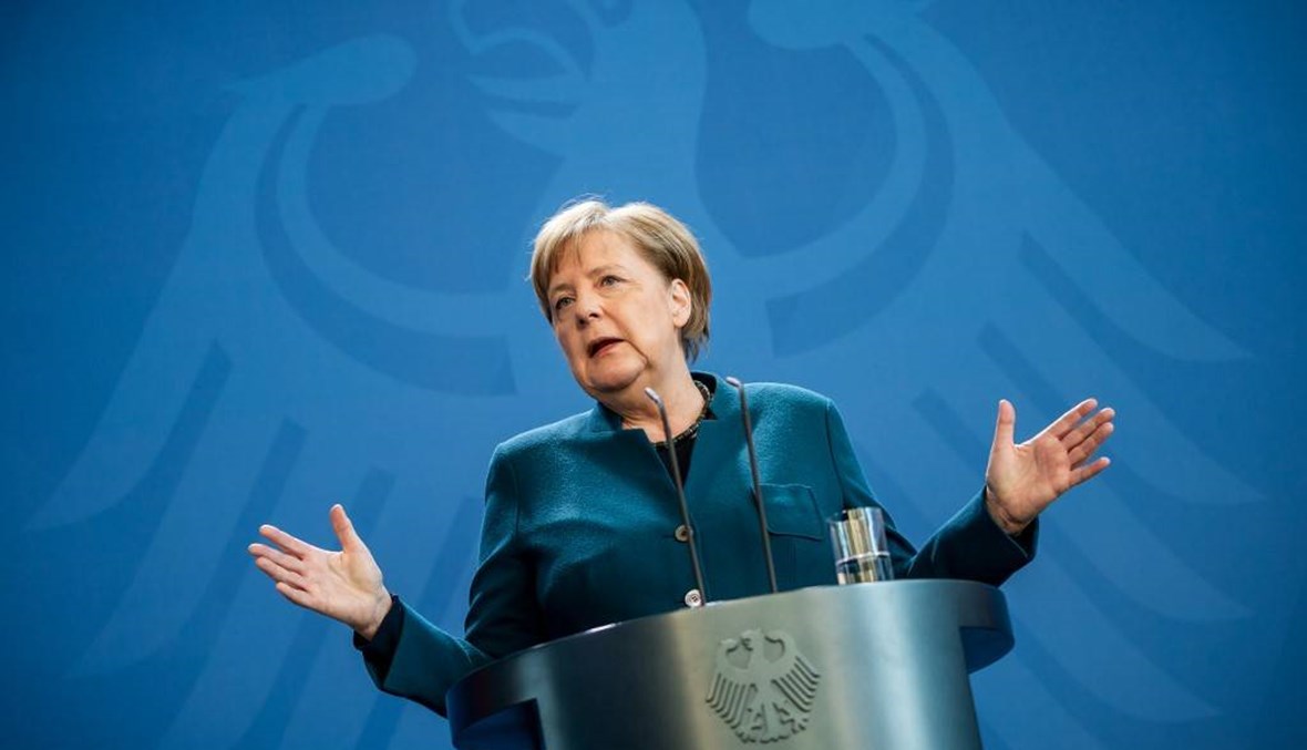 ميركل: تمديد التدابير التقييدية حتى 19 نيسان "على الأقل" في ألمانيا