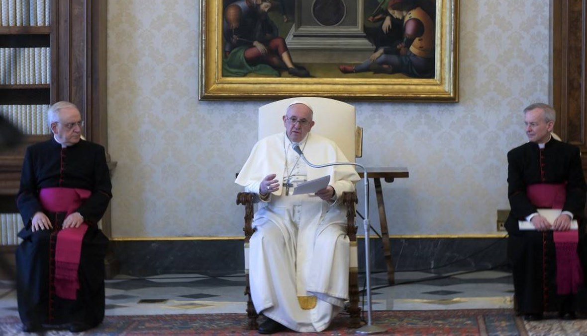 البابا فرنسيس يندّد بمن يحاول استغلال أزمة كورونا لتحقيق مكاسب سريعة