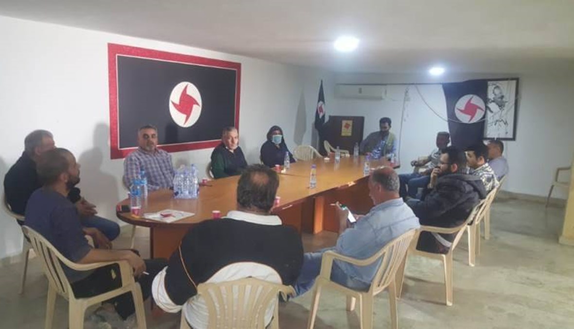القومي السوري في عكار يتابع حملة التعقيم... اجتماع للجنة الطوارئ