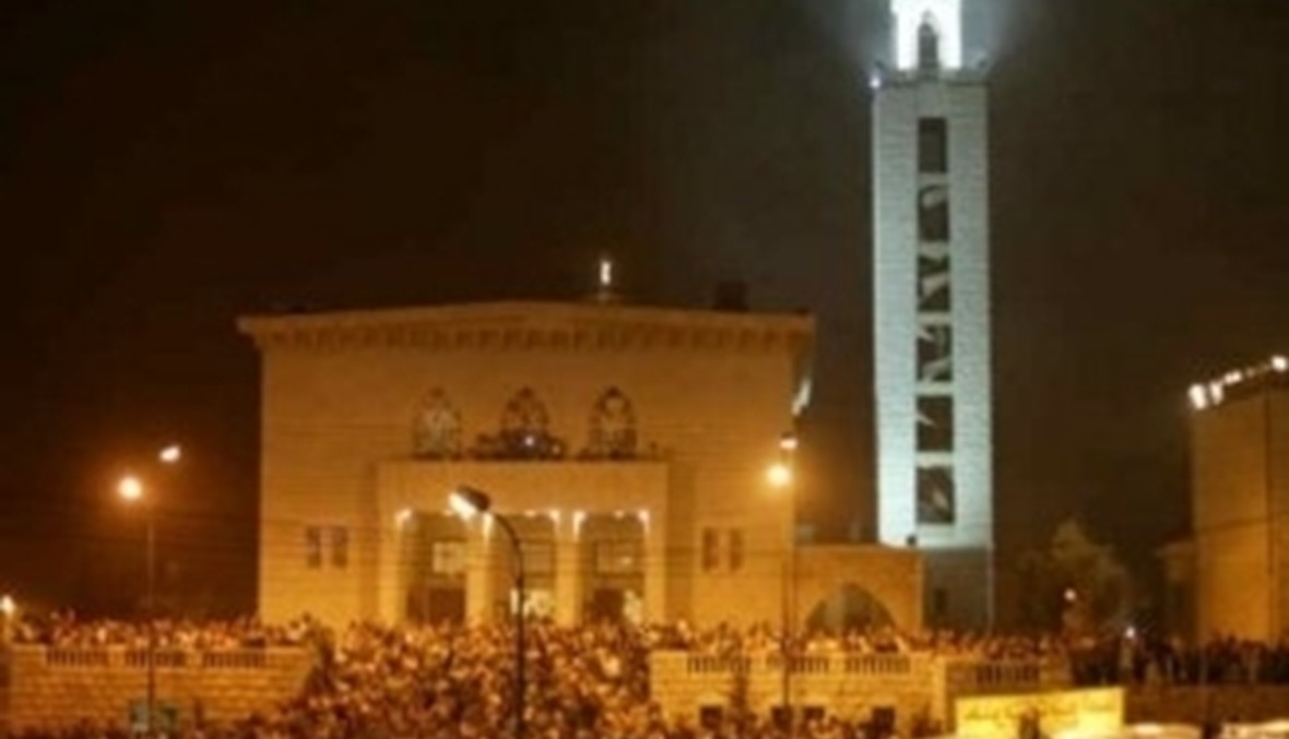 مجهول القى قنبلة حارقة على كنيسة ما زخيا في عجلتون