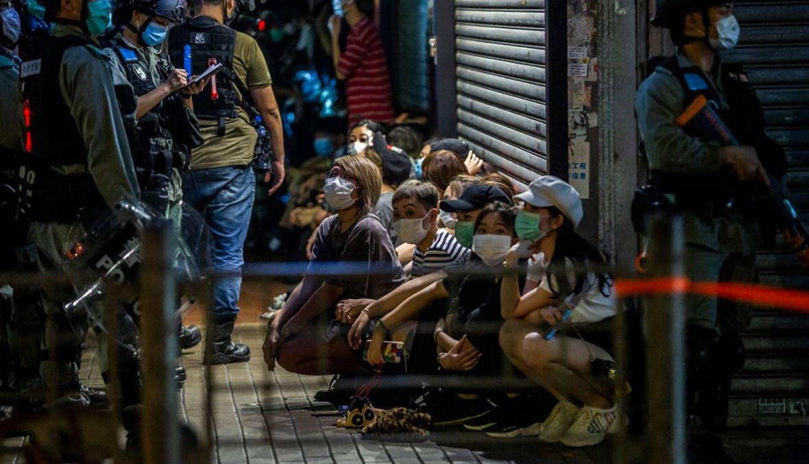 هونغ كونغ: الشرطة توقف عشرات المتظاهرين... لام تحمّل نظام التعليم مسؤوليّة الاحتجاجات