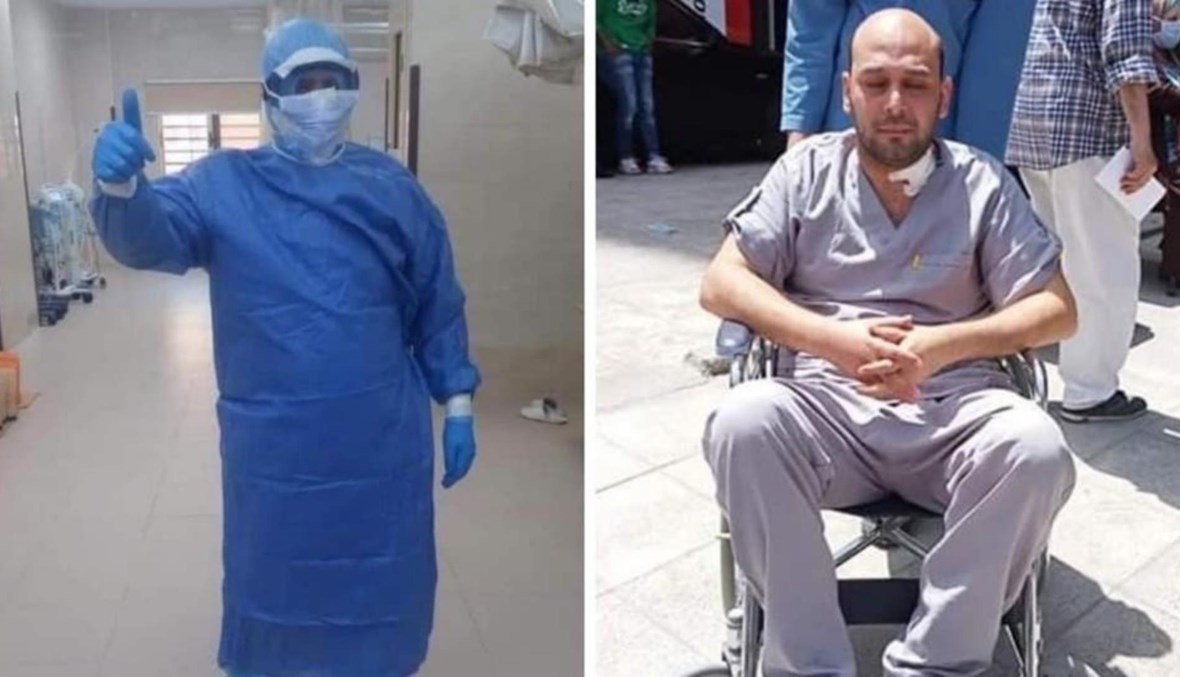 طبيب مصري فقد بصره بسبب كورونا والحكومة تتكفل بعلاجه (فيديو)