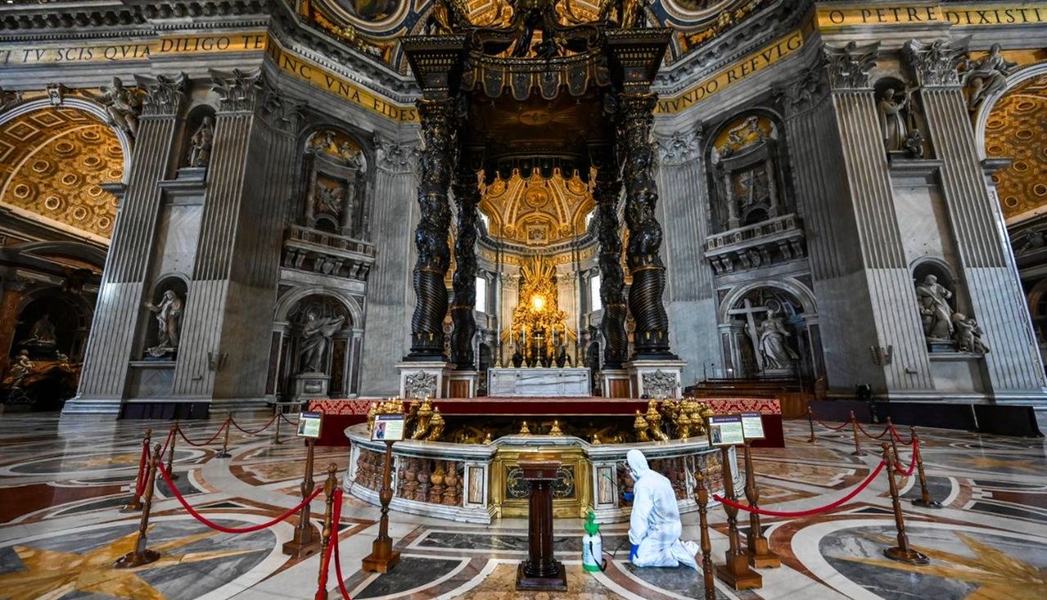 الفاتيكان يعلن إعادة فتح كاتدرائيّة القديس بطرس الإثنين أمام الزوار