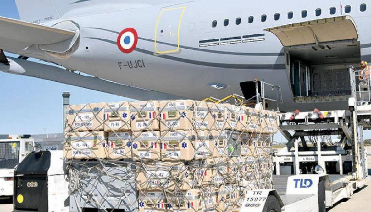 وصول المزيد من المساعدات إلى مطار رفيق الحريري الدولي