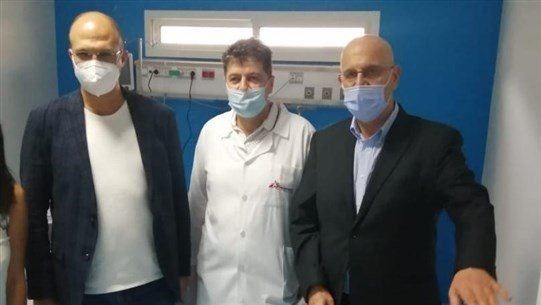 وزير الصحة افتتح القسم الخاص بكورونا في مستشفى برالياس.