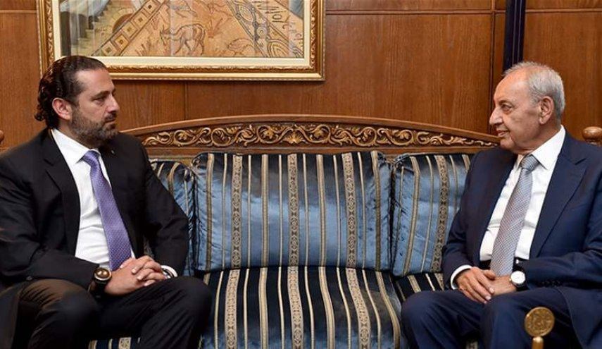 رئيس مجلس النواب  نبيه  والرئيس سعد الحريري