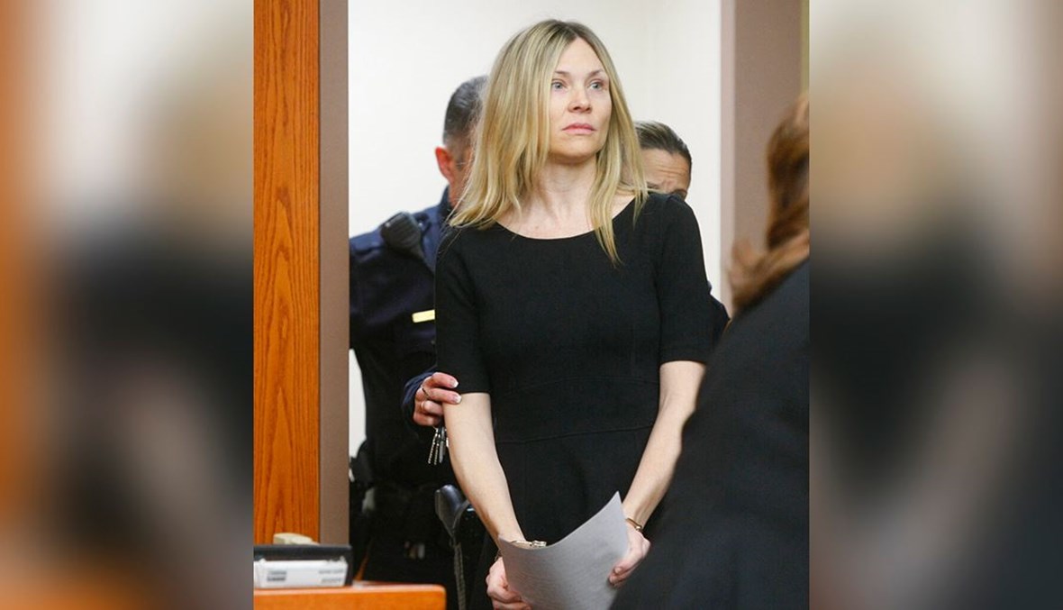 Amy Locane enters the courtroom to be sentenced in Somerville, N.J. on Feb. 14, 2013. (AP Photo)
