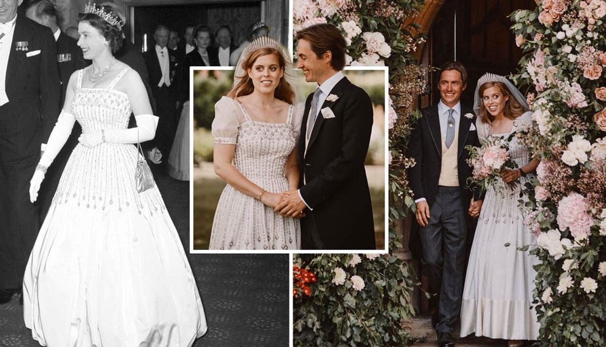 حيث أقيمت مراسم الزواج "السريّة"... عرض ثوب زفاف الأميرة بياتريس بقلعة وندسور يوم الخميس