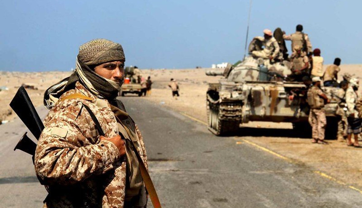 Coalition-backed fighters advance on Yemenâ€™s Red Sea port town of Mocha on Jan. 11 2017. (AP Photo)