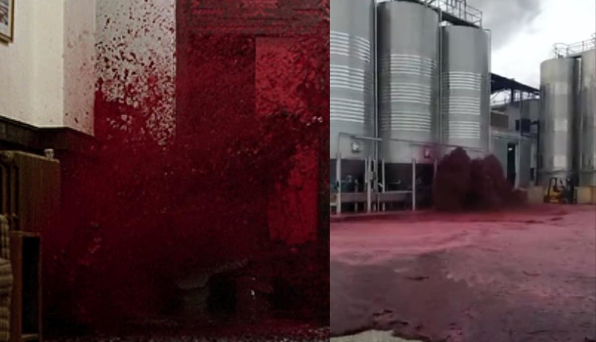 انفجار مصنع للخمور في إسبانيا.