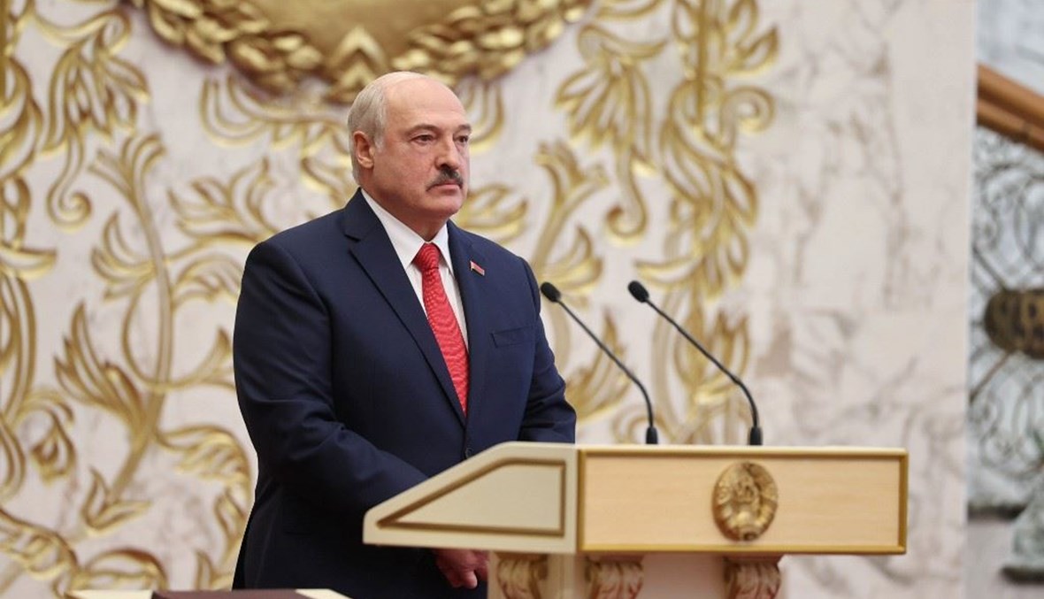 الرئيس البيلاروسي (أ ف ب).