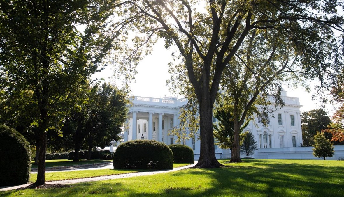الحديقة الشمالية للبيت الأبيض في واشنطن (2 ت1 2020، أ ف ب). 