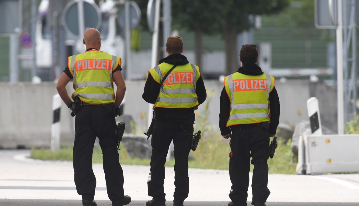 عناصر من الشرطة الألمانية (تعبيرية- أ ف ب). 