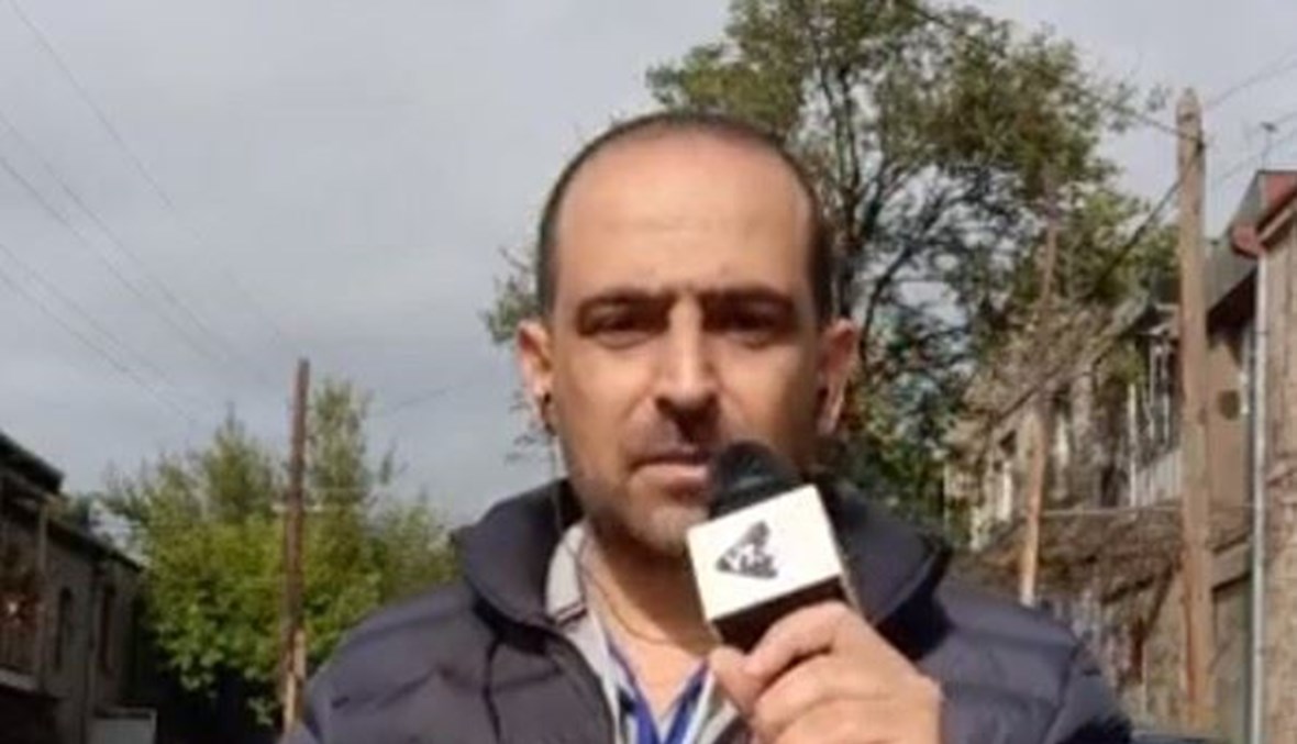 مراسل "النهار" من أرمينيا الزميل اسكندر خشاشو.