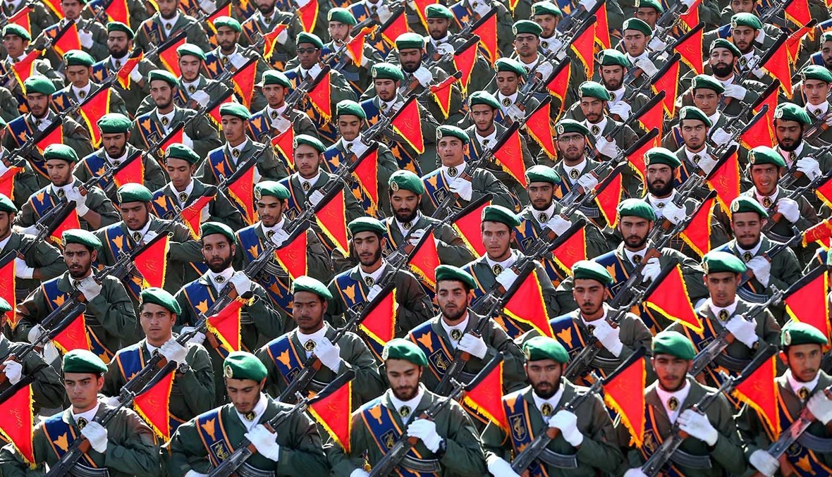 الحرس الثوري الإيراني - "أ ب"