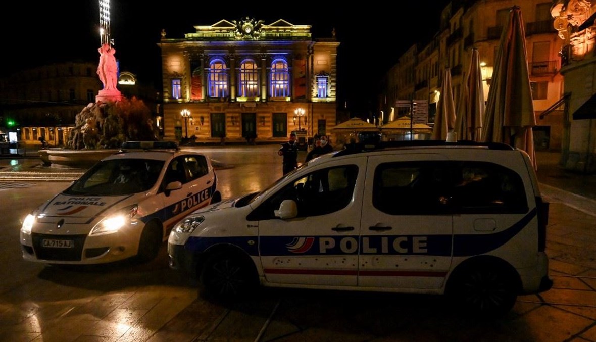 سيارات للشرطة الفرنسية في باريس (ا ف ب)