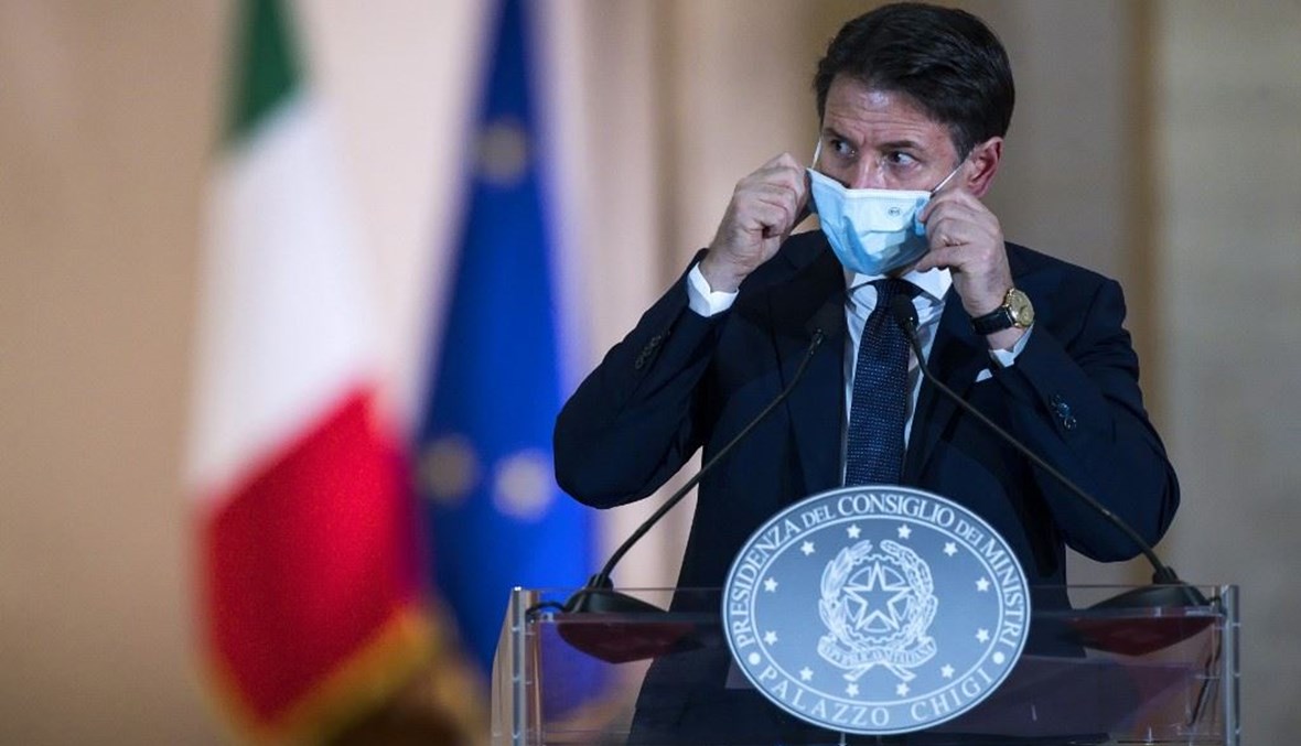 رئيس الوزراء الإيطالي (أ ف ب).