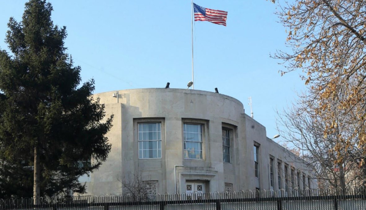 مقر السفارة الاميركية في أنقرة (20 ك1 2016،أ ف ب).