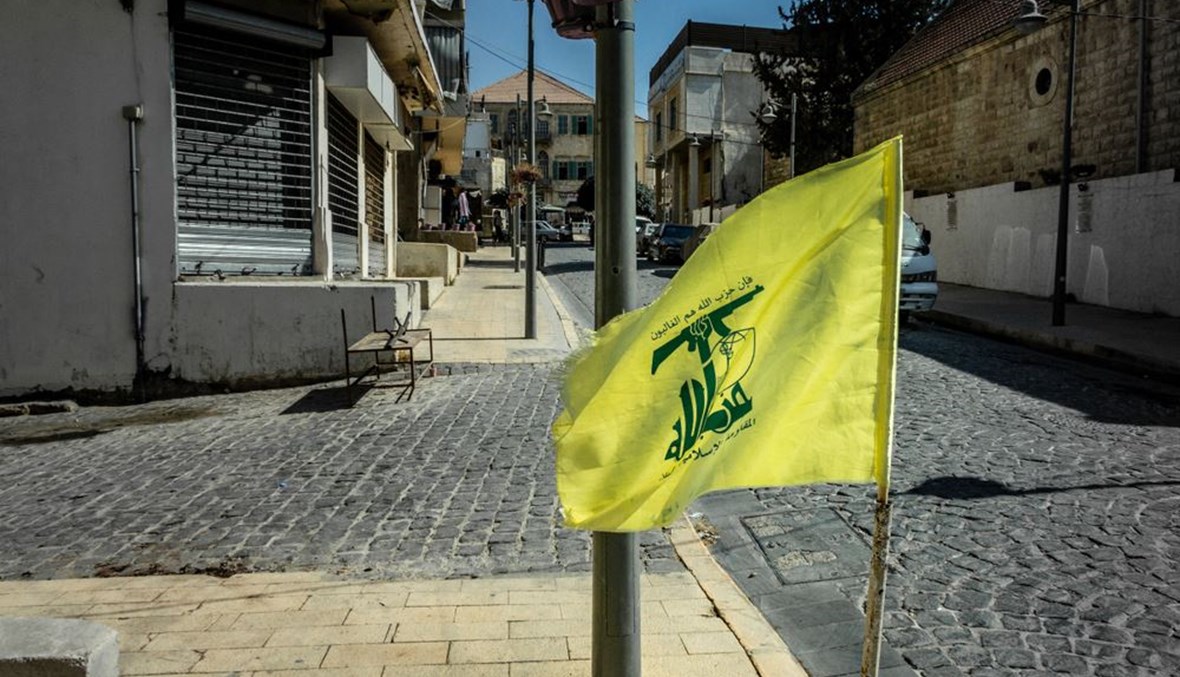 علم "حزب الله" في بعلبك (أرشيفية).