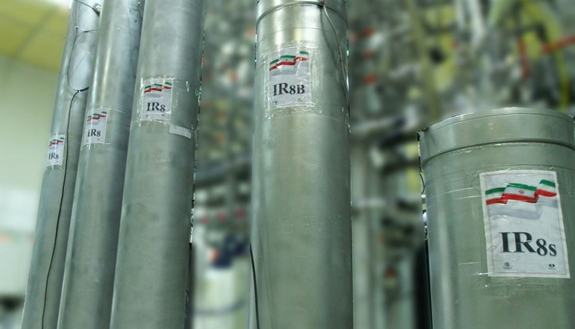 صورة مؤرخة في 4 تشرين الثاني 2019 لمنشأة تخصيب للاورانيوم في مفاعل نطنز الإيراني.(أ ف ب)