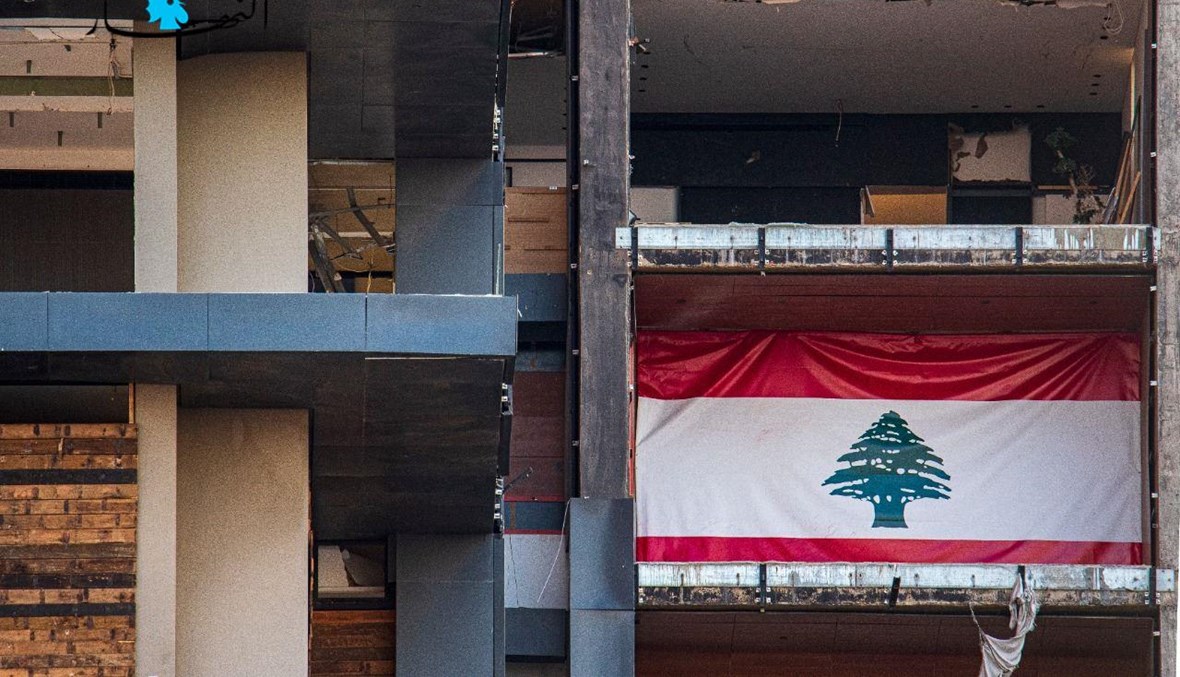 الوجع اللبناني في ذكرى الاستقلال (تعبيرية- نبيل إسماعيل). 