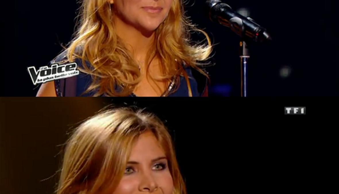 الين لحود بهرت حكام The voice - فيديو