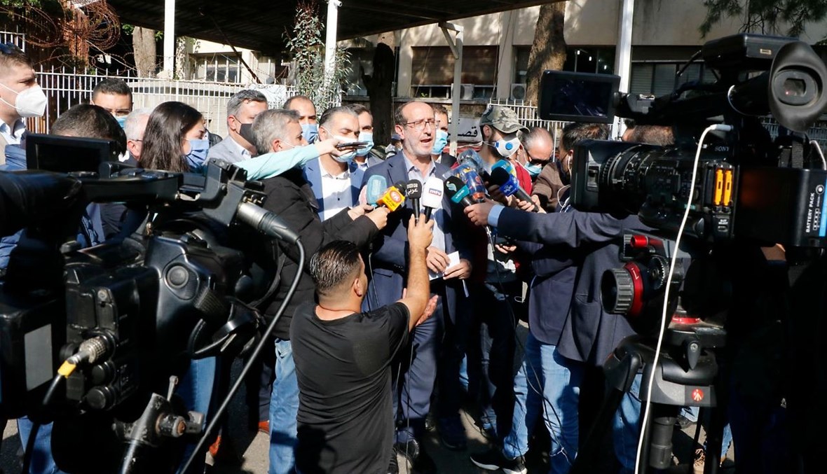 "حزب الله" يدعي على سعيد وموقع "القوات"