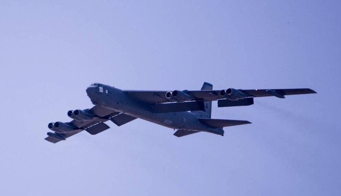 قاذفة "بي - 52" الاستراتيجية الأميركية في صورة من الارشيف.   
