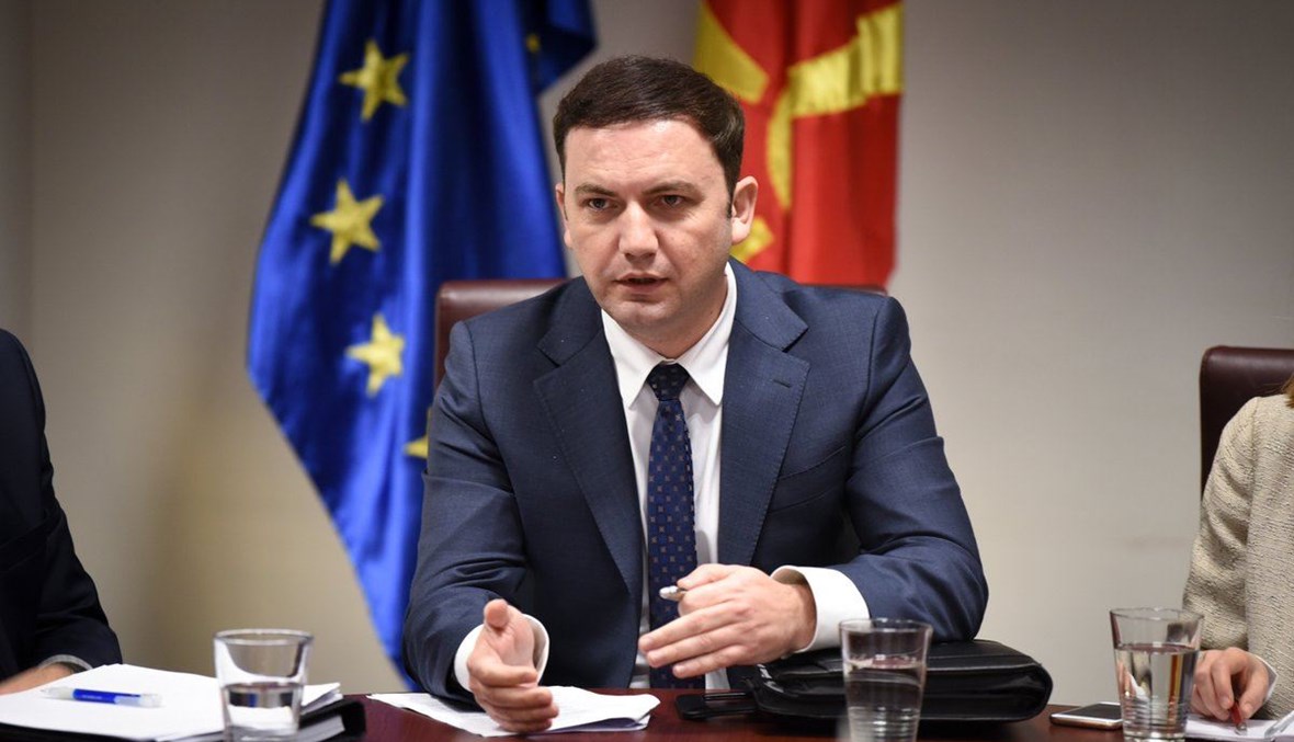 وزير خارجية مقدونيا الشمالية بوجار عثماني.