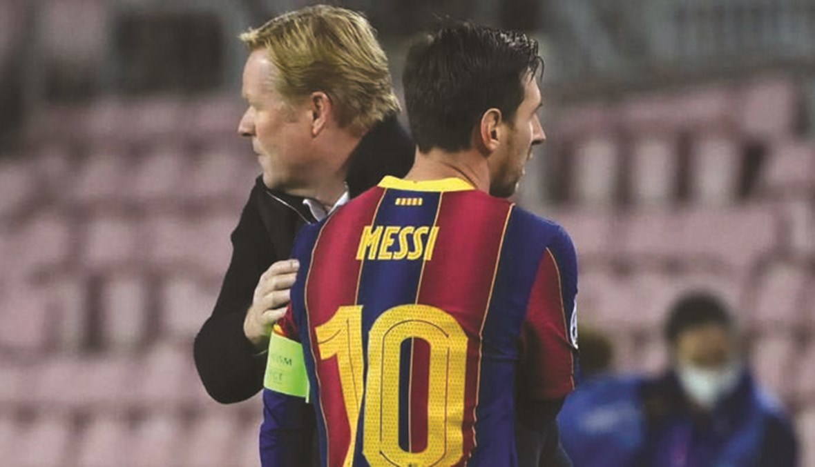 كومان: أرقام ميسي "مثيرة للإعجاب"