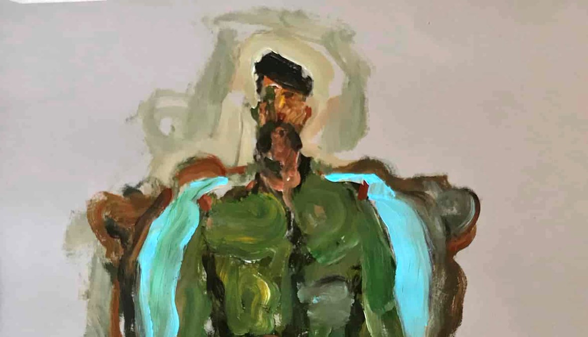الجنرال، بريشة الفنان العراقي سيروان باران
