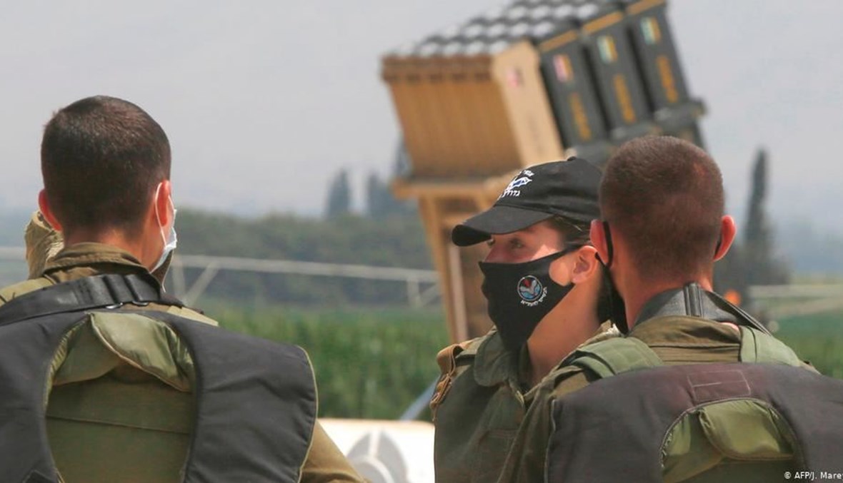 عناصر اسرائيلية على الحدود مع لبنان (ا ف ب)
