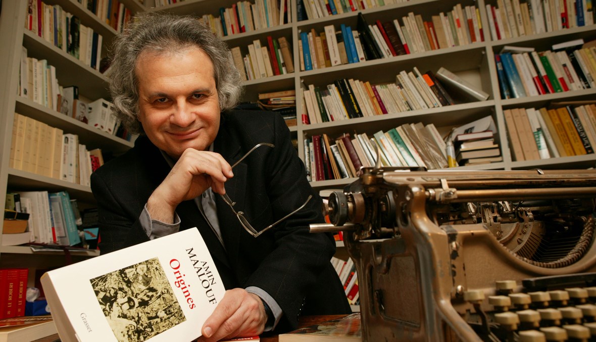 الكاتب والصحافي اللبناني- الفرنسي أمين معلوف (أ ف ب).