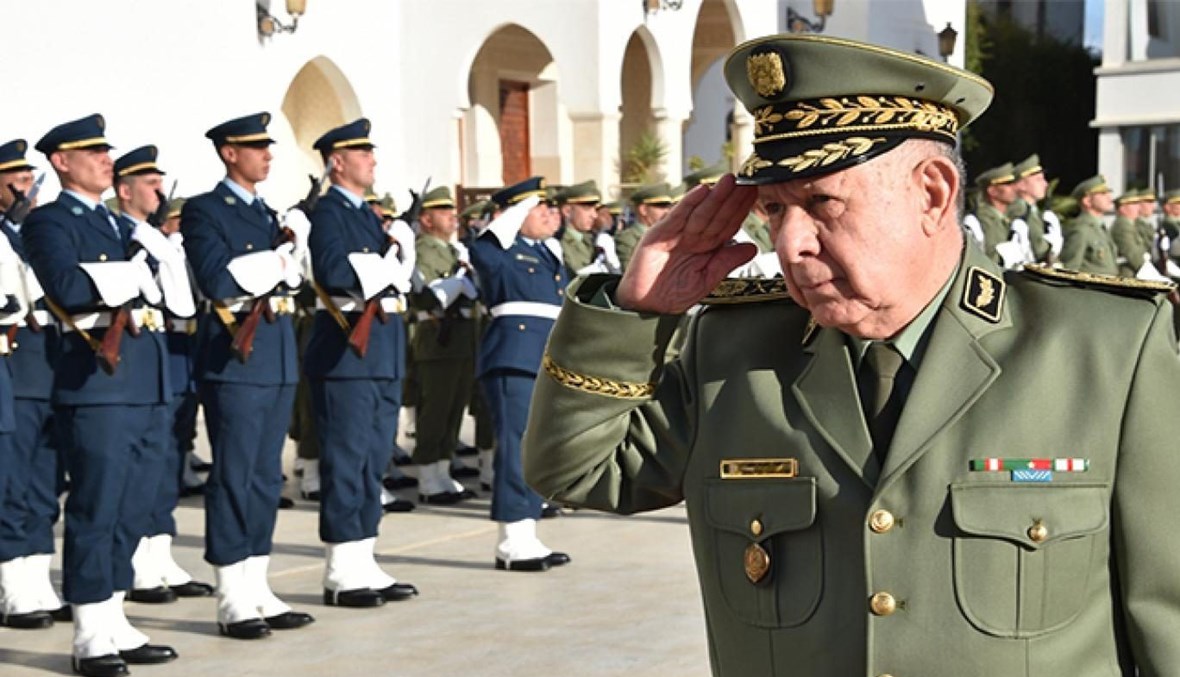 رئيس الاركان الجزائري الفريق السعيد شنقريحة في صورة من الارشيف.                 