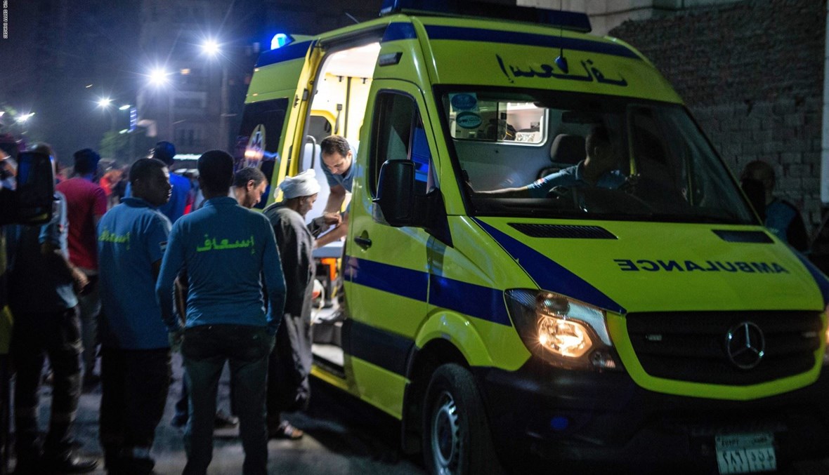 صورة لسيارة إسعاف مصرية