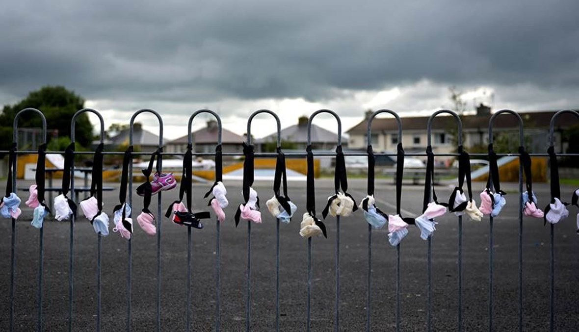 صورة من التحركات المصاحبة لاستذكار من قتلوا من أطفال ايرلندا