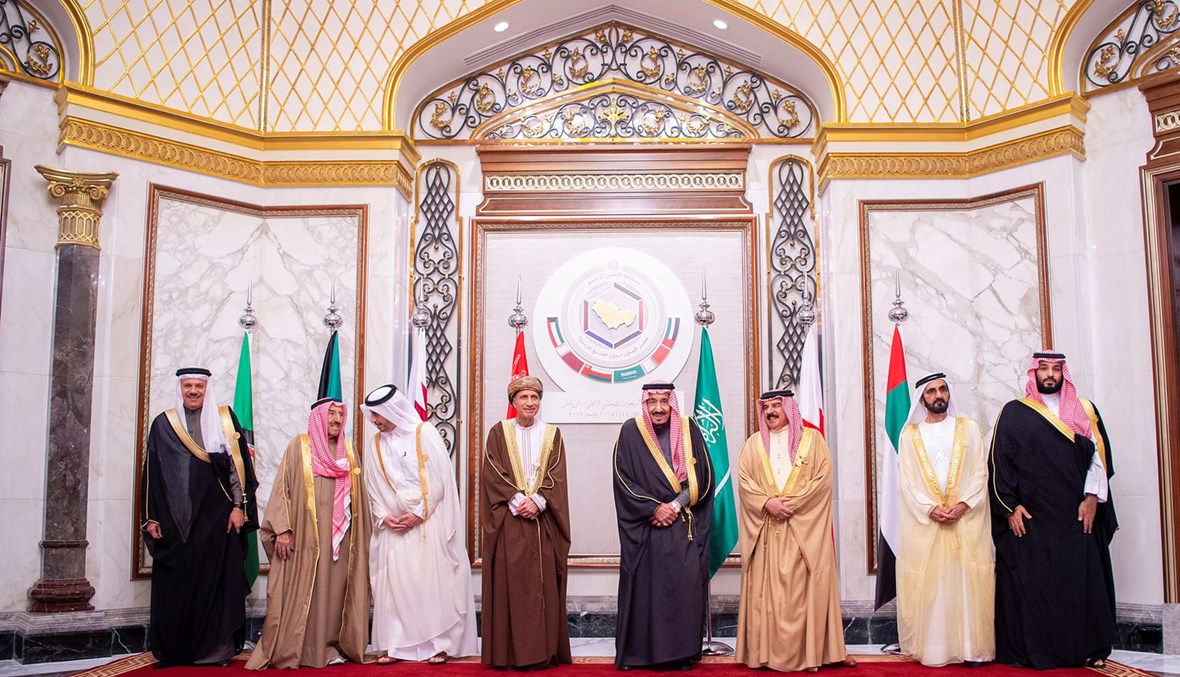 القادة الخليجيون في القمة الاخيرة.
