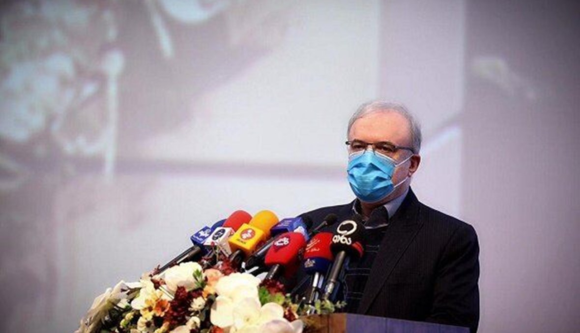 وزير الصحة الايراني سعد نمكي (وكالة مهر). 