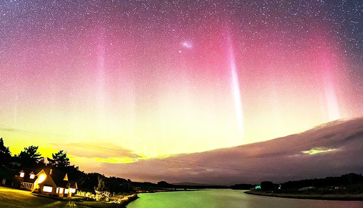 ظاهرة الشفق القطبي مزيج من الألوان الخلّابة