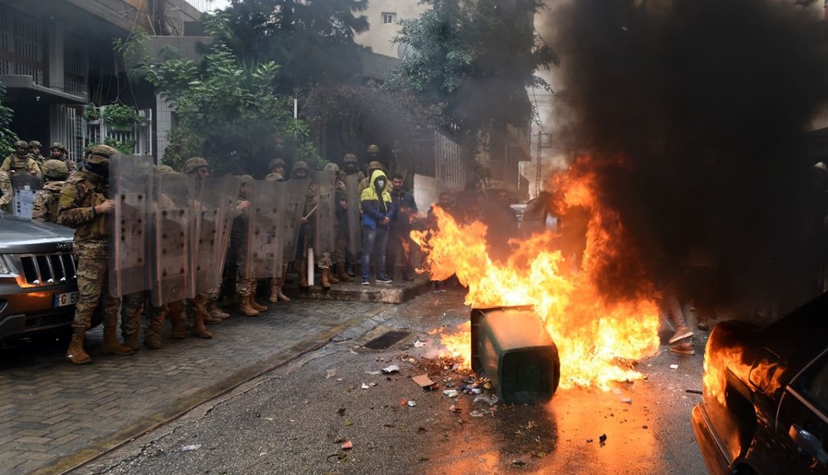 إثر أحداث طرابلس... إحالة 10 موقوفين على النيابة العسكرية لقيامهم بأعمال شغب