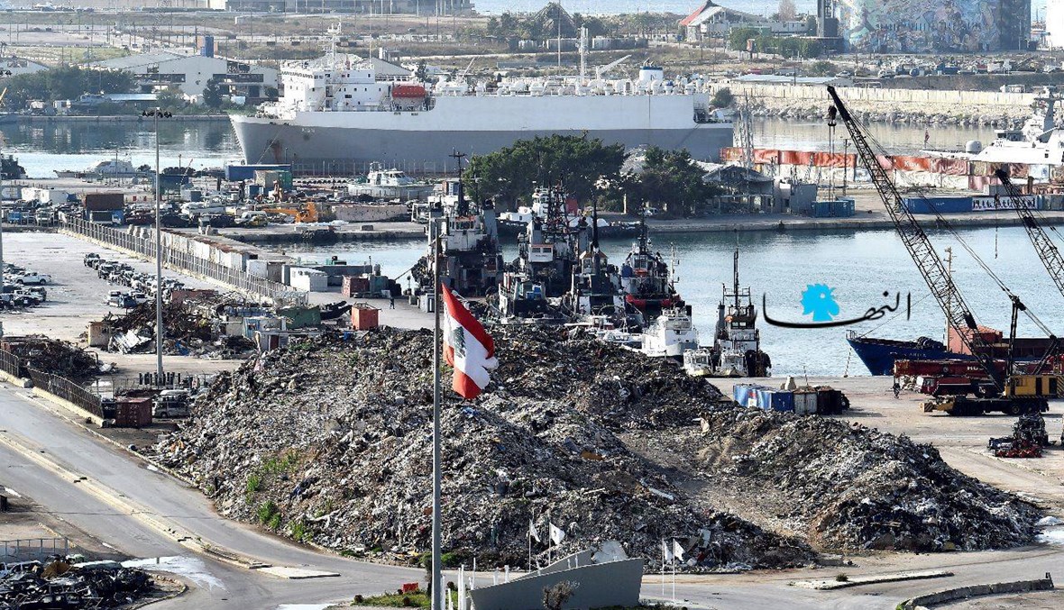 ركام مرفأ بيروت بعد ستة أشهر على الانفجار (نبيل اسماعيل).