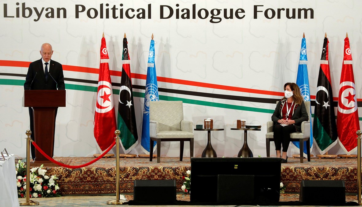 مؤتمر الحوار الليبي (رويترز)