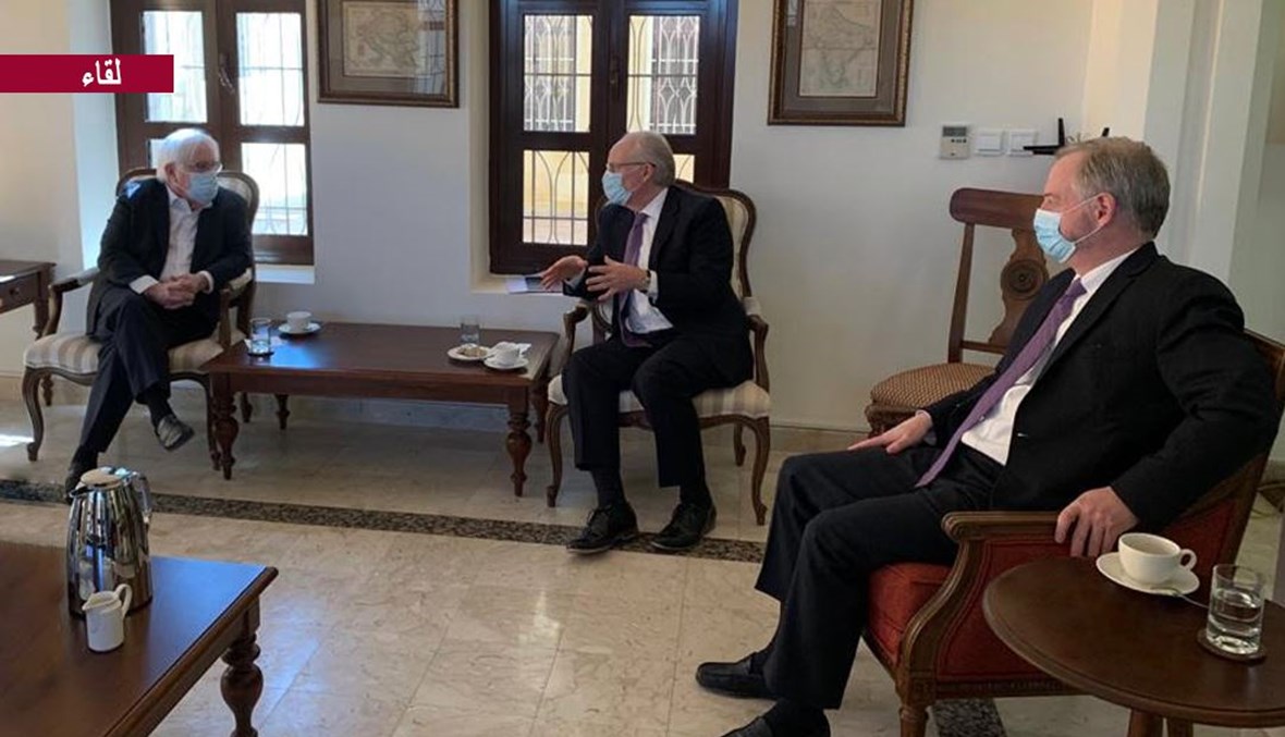 خلال لقاء ليندركينغ وغريفيث (حساب السفارة الاميركية في اليمن). 